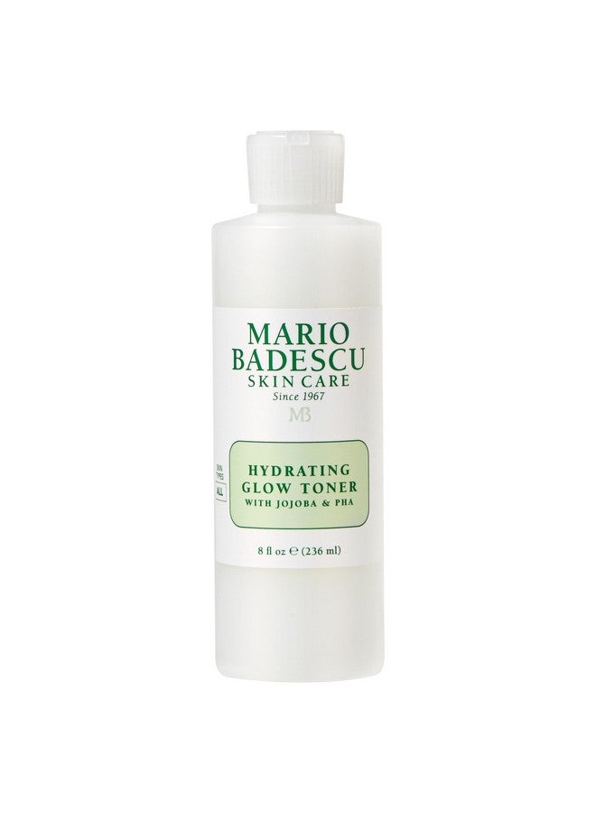 Ario Badescu Hydrating Glow Toner With Jojoba & Pha Brightens Rejuvenates And Nourishes For Luminous Skin Facial Toner And Serum Formula With Cooling Sensation