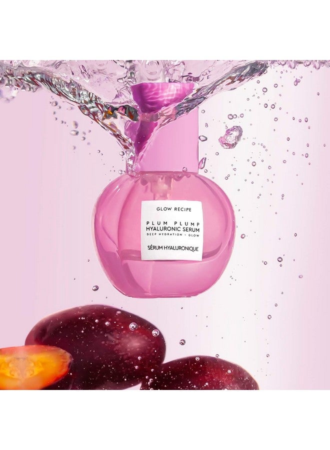 Low Recipe Plum Plump Hyaluronic Serum Hyaluronic Acid Hydrating Serum & Plum Oil For Fine Lines & Wrinkles Vitamin B5 Silk Protein & Vegan Collagen Face Serum Skin Plumping Glow Serum (30Ml)