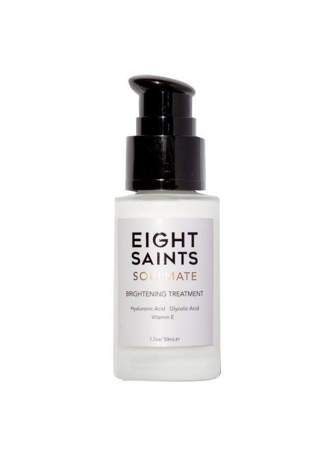 Ight Saints Soulmate Lotion Based 15% Glycolic Acid Serum For Women Natural And Organic Anti Aging Serum For Face Reduce Wrinkles Fine Lines And Smooth Skin 1.7 Ounce