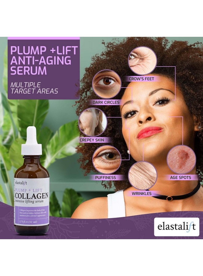 Lastalift Collagen Facial Serum Lifting Plumping & Firming For Face Improves Elasticity Evens Skin Tone Plumps Lifts Sagging Skin Nongreasy Wrinkle (1.75 Fl Oz)