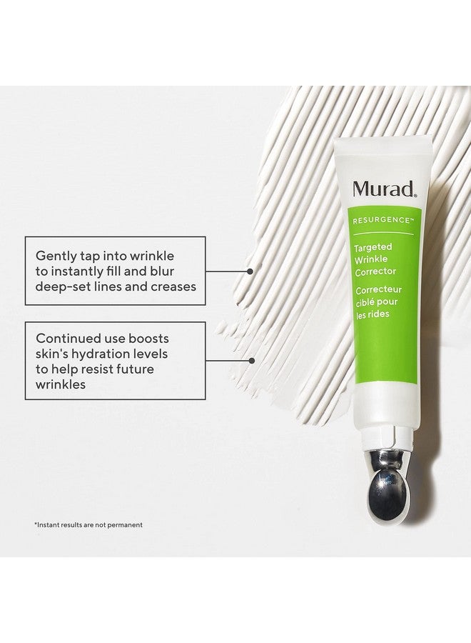 Urad Targeted Wrinkle Corrector Resurgence Antiwrinkle Face Cream Instant Filler Wrinkle Corrector Gentle Antiaging Hydrating Hyaluronic Acid Treatment Backed By Science 0.5 Oz