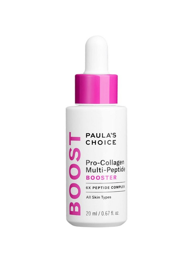 Paula’S Choice Procollagen Multipeptide Booster Serum For Fine Lines & Wrinkles Supports Collagen Production With Plumping Hyaluronic Acid & Amino Acids Fragrancefree & Parabenfree 0.67 Ounces