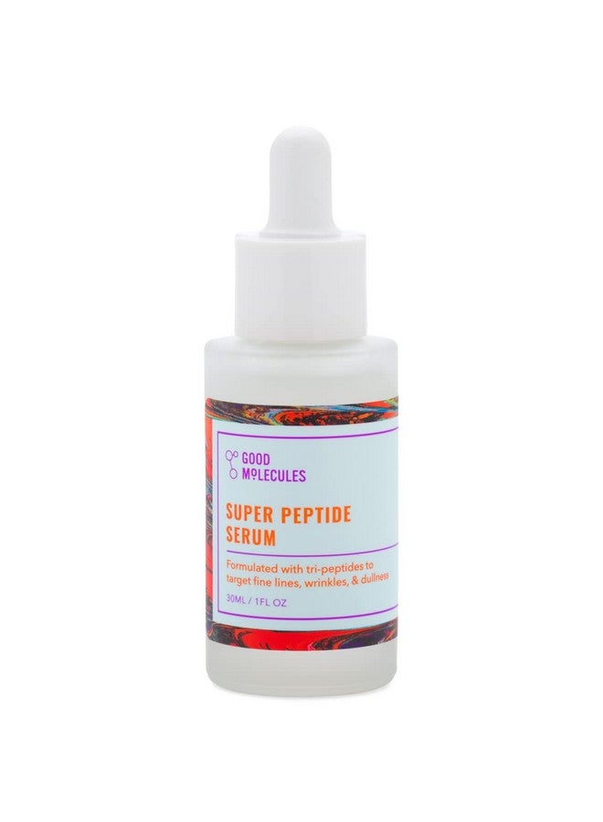 Ood Molecules Super Peptide Serum 30Ml/1Oz Antiaging Facial Serum With Peptides And Copper Tripeptides To Brighten Plump Firm Minimize Fine Lines Wrinkles Waterbased Skin Care For Face