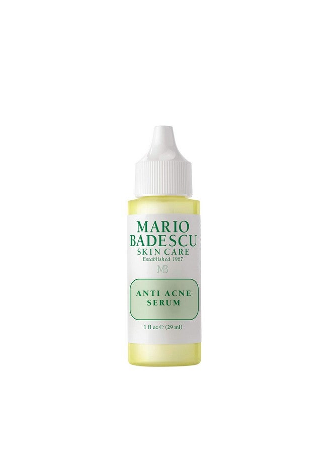 Ario Badescu Anti Acne Serum For Combination & Oily Skin ; Clarifying Gelserum That Tackles Clogged Pores ; Formulated With Salicylic Acid And Glycerin ; 1 Fl Oz