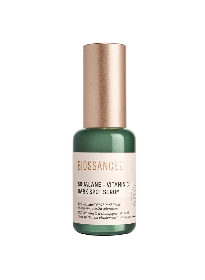 Squalane + Vitamin C Dark Spot Serum. Powerful Lightweight Serum With 10% Vitamin C To Brighten Skin Fade Dark Spots Reduce Pigmentation And Prevent Discoloration (1.01 Ounces)