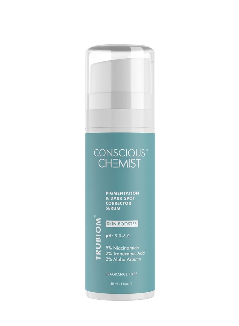 Conscious Chemist 5% Niacinamide 2% Alpha Arbutin Pigmentation and Dark Spot Corrector Serum 30ml