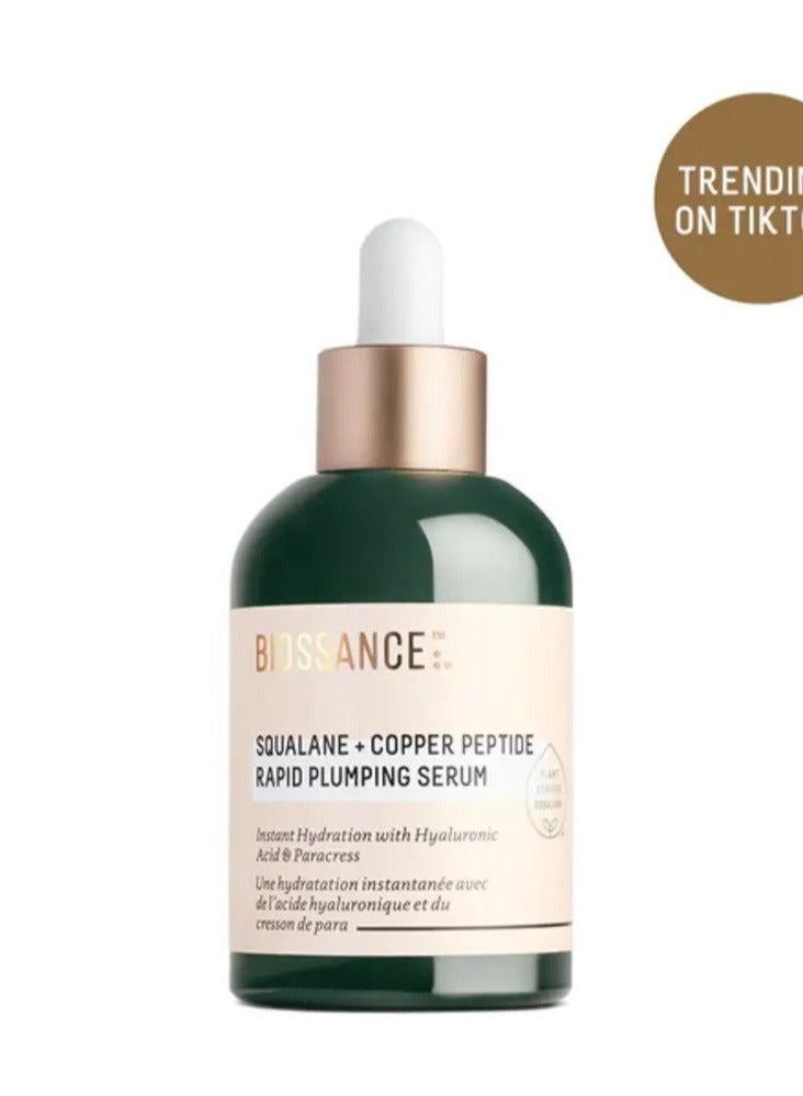 SQUALANE + COPPER PEPTIDE RAPID PLUMPING SERUM