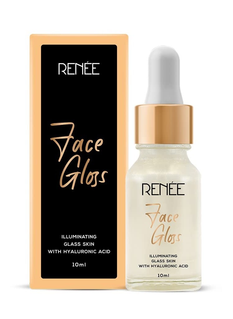 RENEE Face Gloss Primer Serum with Hyaluronic Acid Gold 10ml