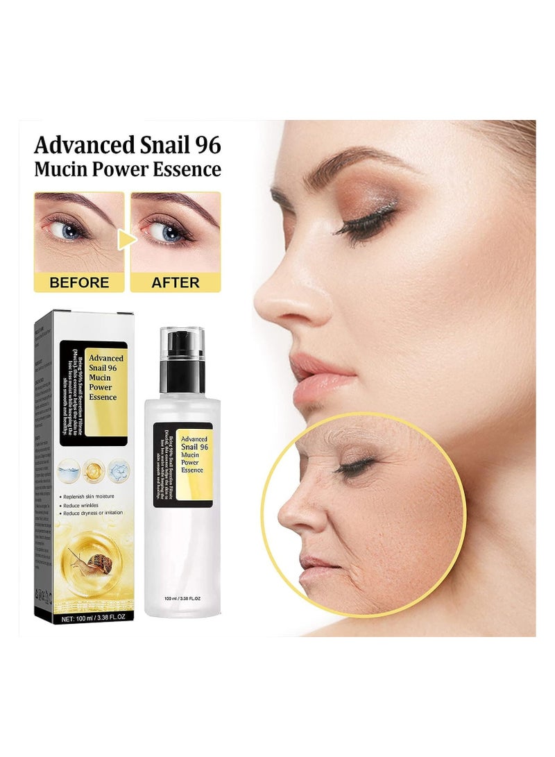 Pack Of 3 Advanced Snail 96 Mucin Power Essence 100ml