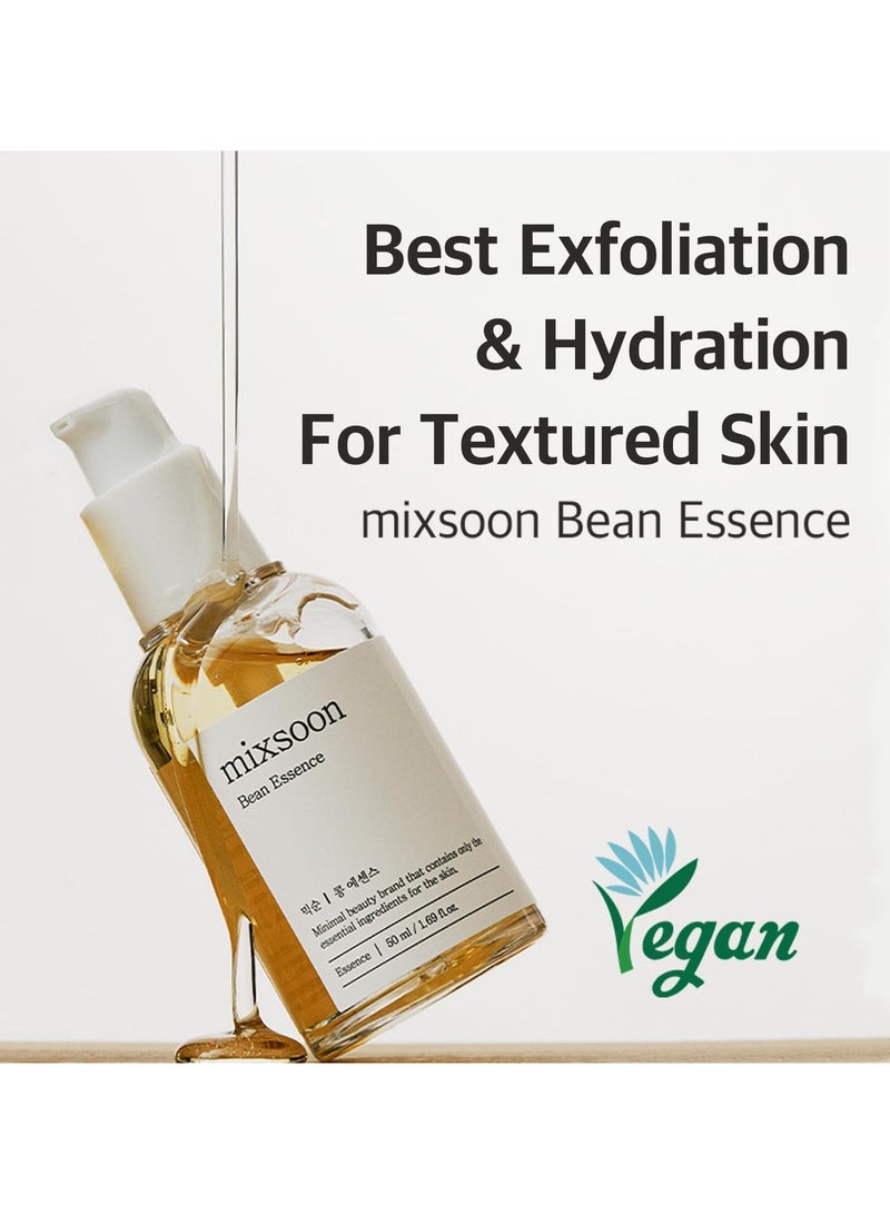 Bean Essence 1.69 Fl Oz / 50Ml ; Natural Fermented Soybean Serum For Moisturization And Skin Nourishment, Cruelty Free