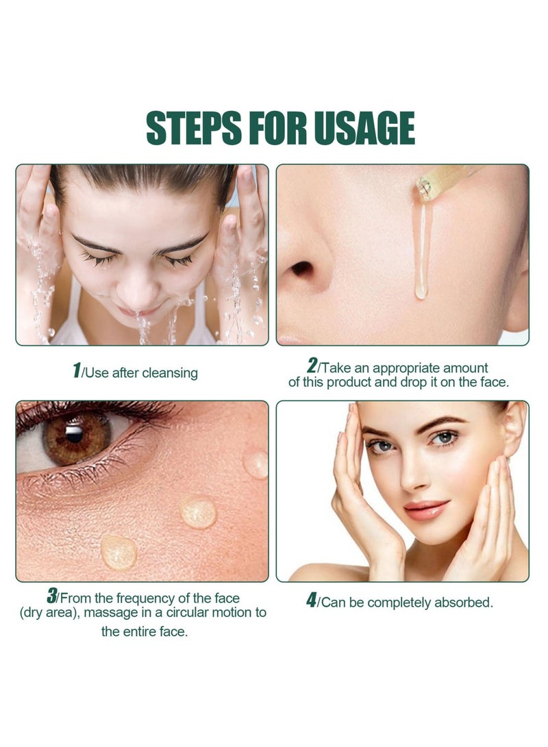 Deep Anti Wrinkle Essence Fades Fine Lines at the Corners of the Eyes Moisturize Rejuvenates and Brightens Skin Tone