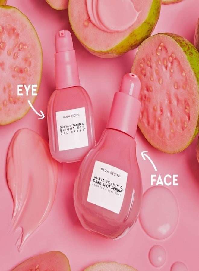 GLOW RECIPE Guava Vitamin C Dark Spot Serum 30ml – Brightening & Even Skin Tone Treatment with 5 Forms of Vitamin C, Guava Extract, and Niacinamide
