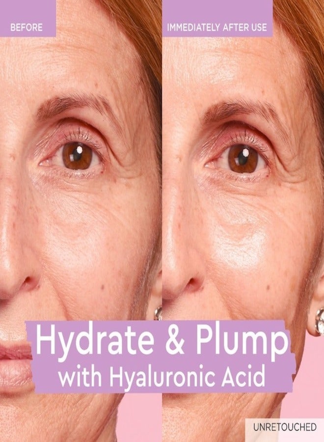GLOW RECIPE Plum Plump Hyaluronic Acid Serum 30ml – Hydrating & Plumping Face Serum with Multi-Weight Hyaluronic Acids, Antioxidant-Rich Plum Extracts, and Vegan Collagen for Smooth, Radiant Skin