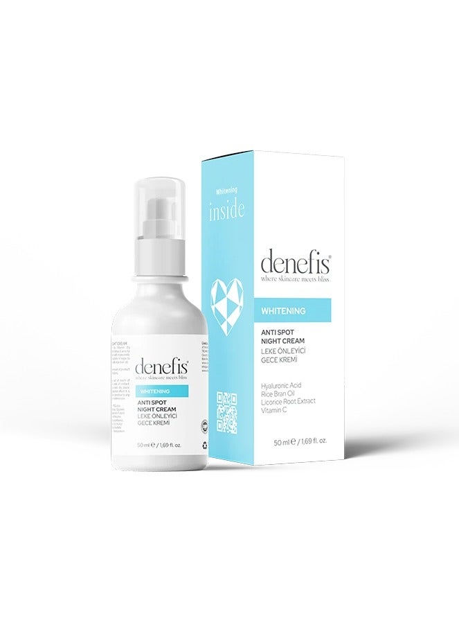 DENEFIS® WHITENING & ANTI SPOT & ANTI WRINKLE FACE CREAM