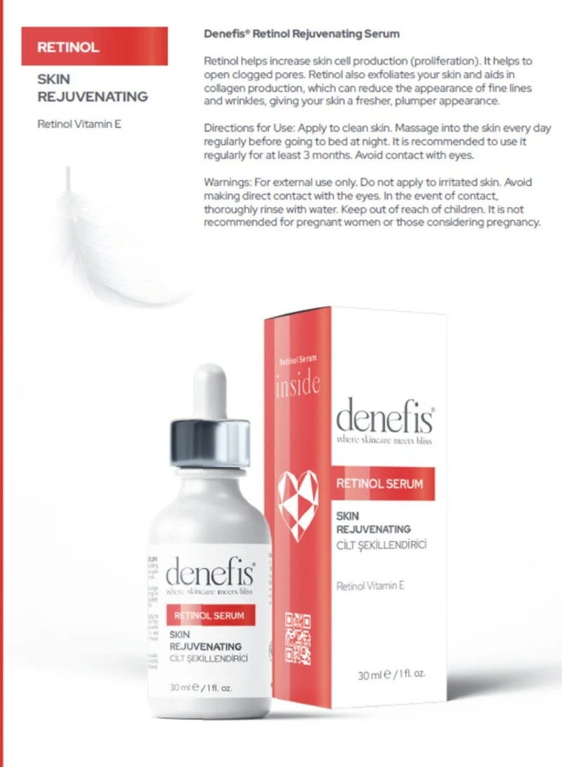 denefis retinol serum