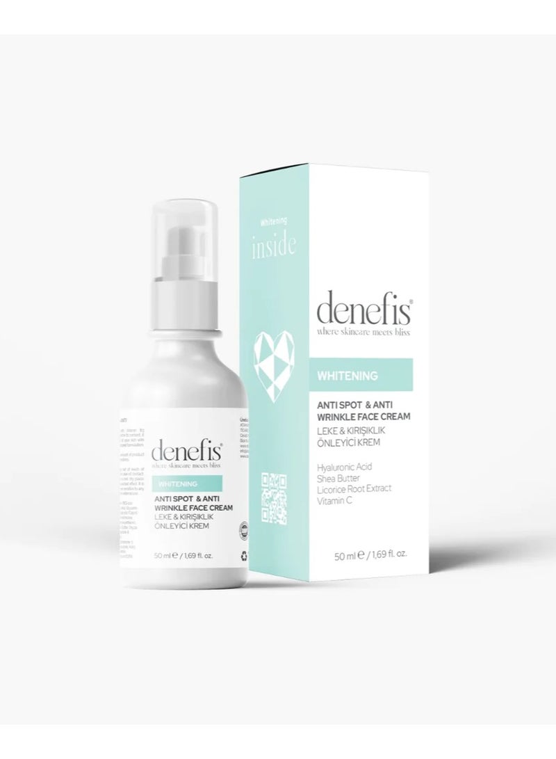 Denefis® Whitening & Anti Spot & Anti Wrinkle Face Cream