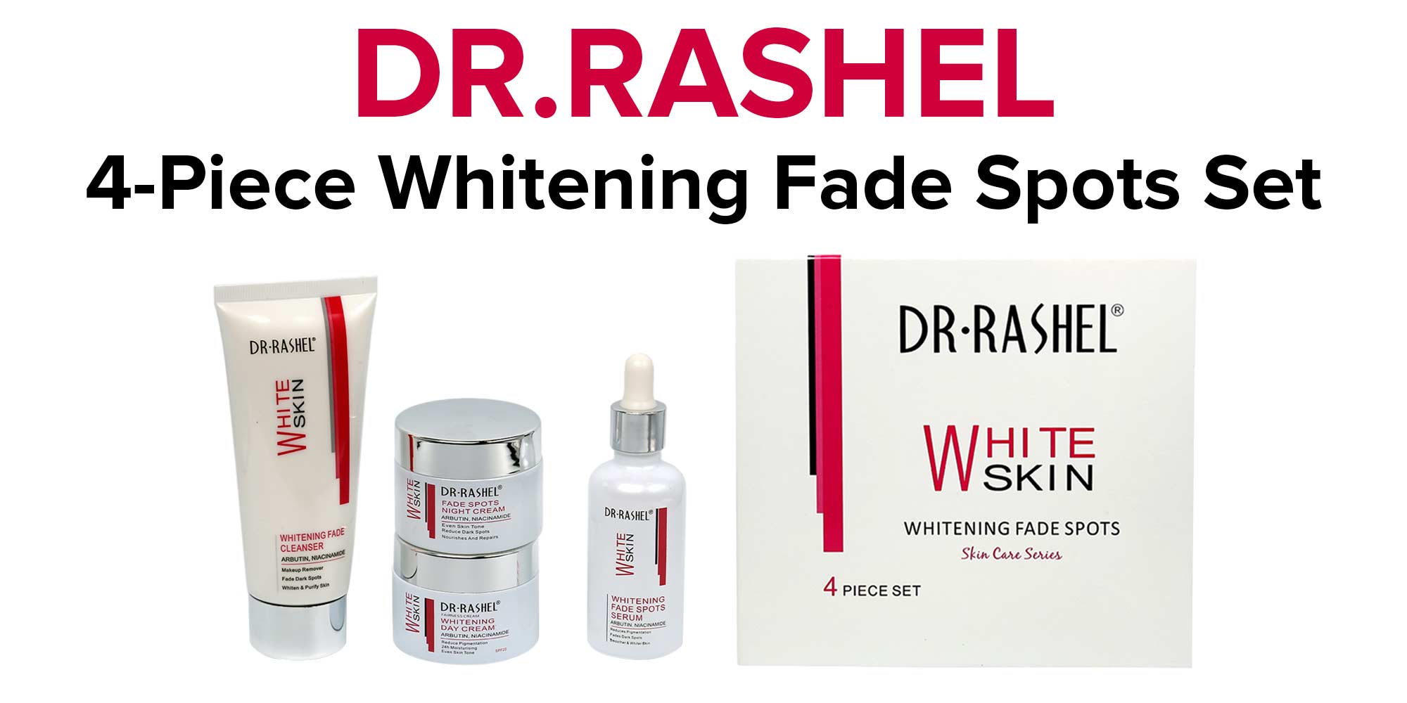 4-Piece Whitening Fade Spot Set