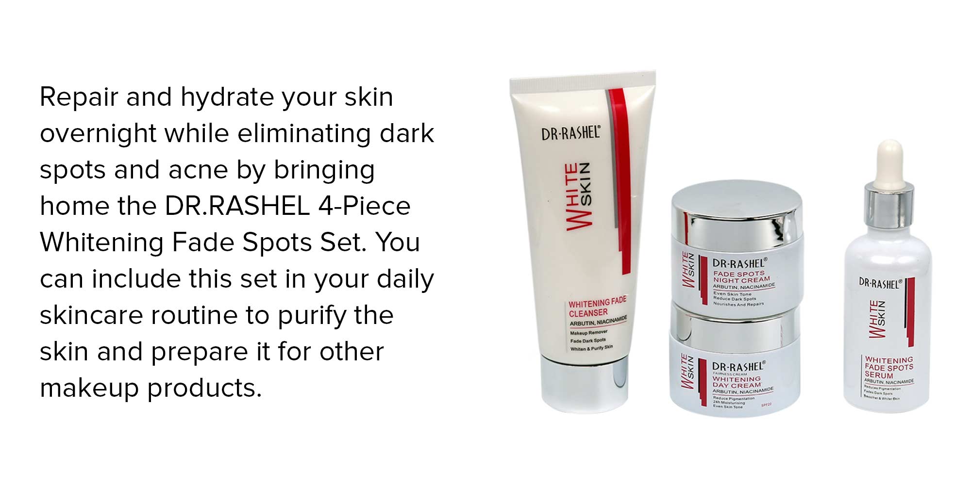 4-Piece Whitening Fade Spot Set
