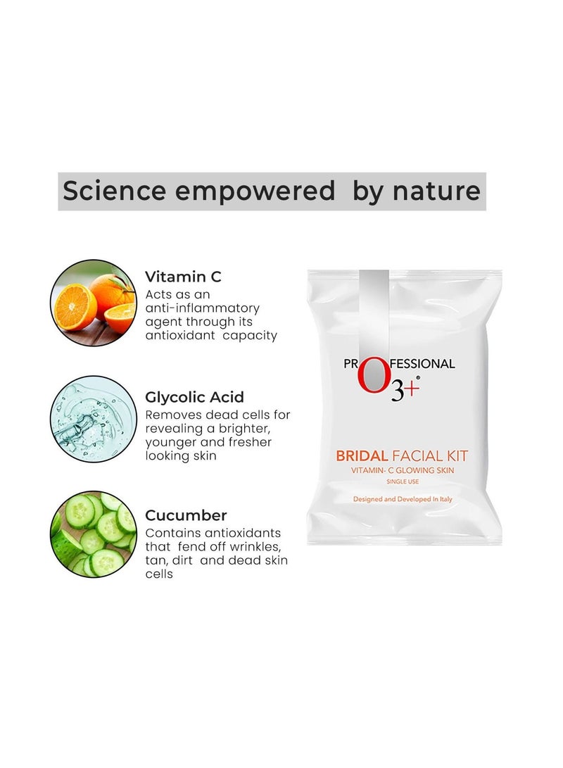 O3+ Bridal Facial Vitamin C Glowing Skin Kit