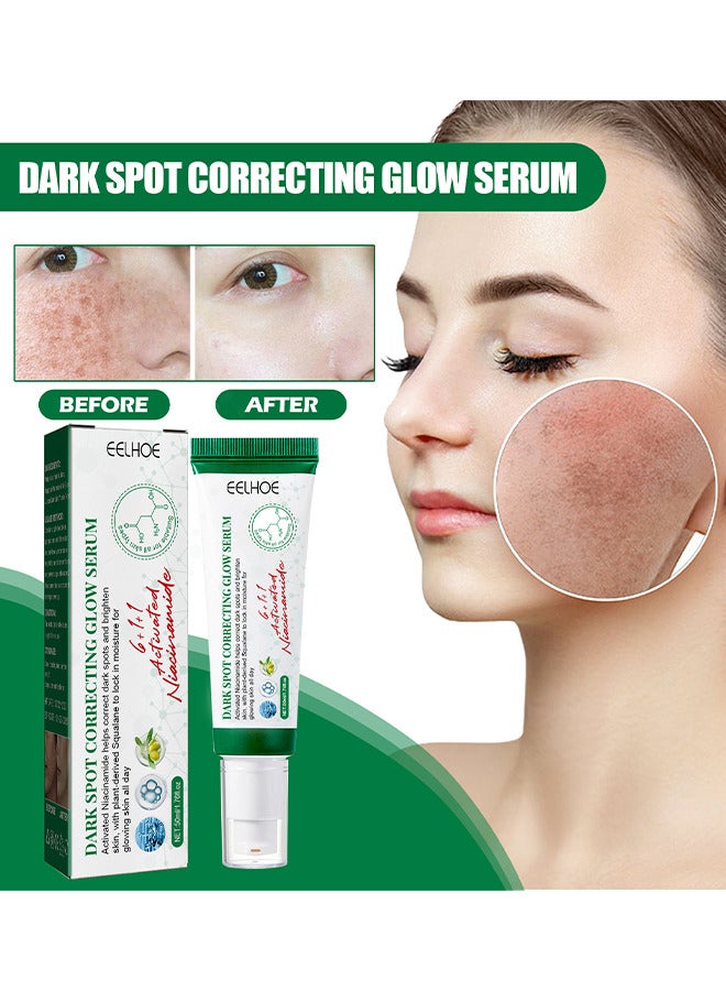 Dark Spot Correcting Glow Serum, For Dark Spots, Brightening, Dark Spot Treatment, Anti-Aging, Acne Scars, Fine Lines, Hyperpigmentation And Dark Circles 50ML