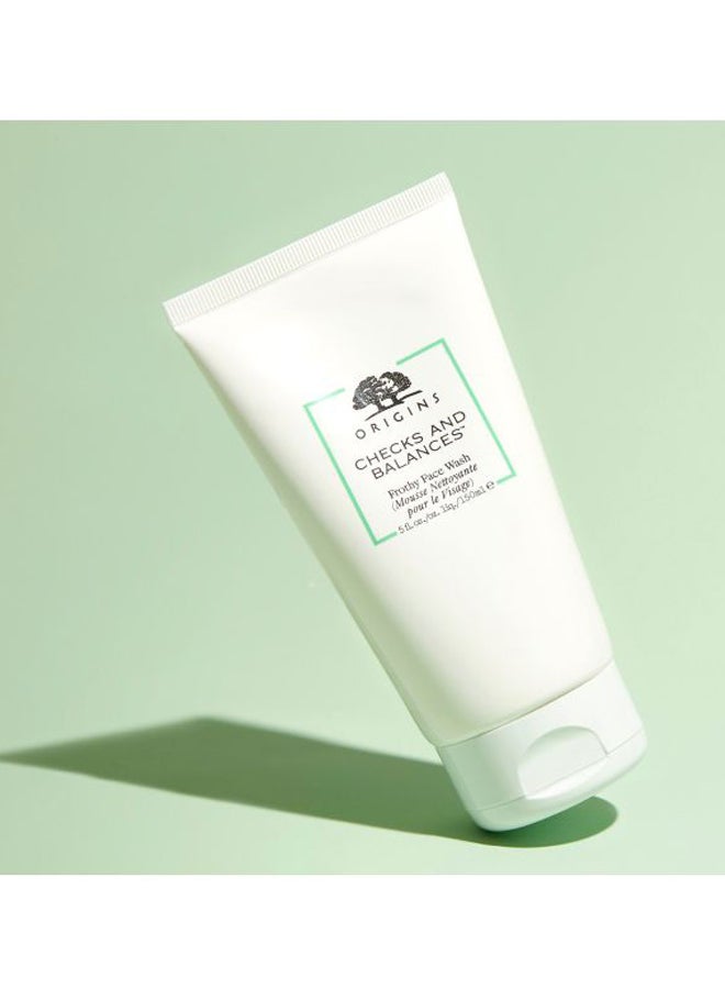 Checks And Balances Frothy Face Wash 150ml