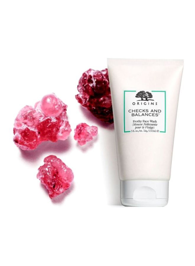 Checks And Balances Frothy Face Wash 150ml
