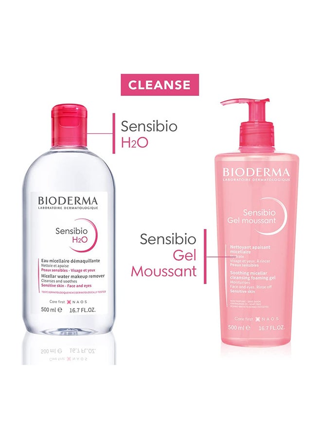 Sensibio Gel Moussant Cleansing Foaming 500ml