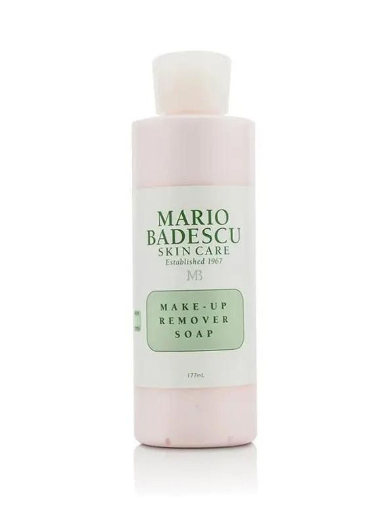 Mario Badescu Makeup Remover Soap for Combination, Dry and Sensitive Skin | Oil Free Cleanser that Hydrates Skin |Formulated with Glycerin 177ml