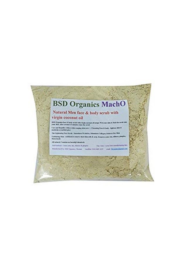 Macho Natural Herbal Men Face Wash & Bath Powder/Scrub 500 Gms