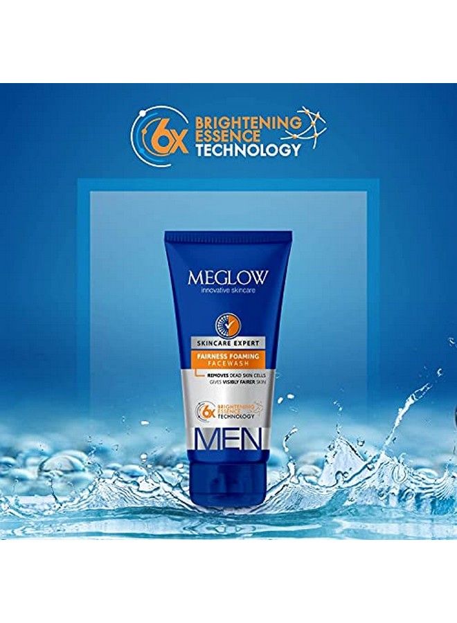 Men Fairness Foaming Facewash For Brighter Skin 70G Each (Pack Of 3)