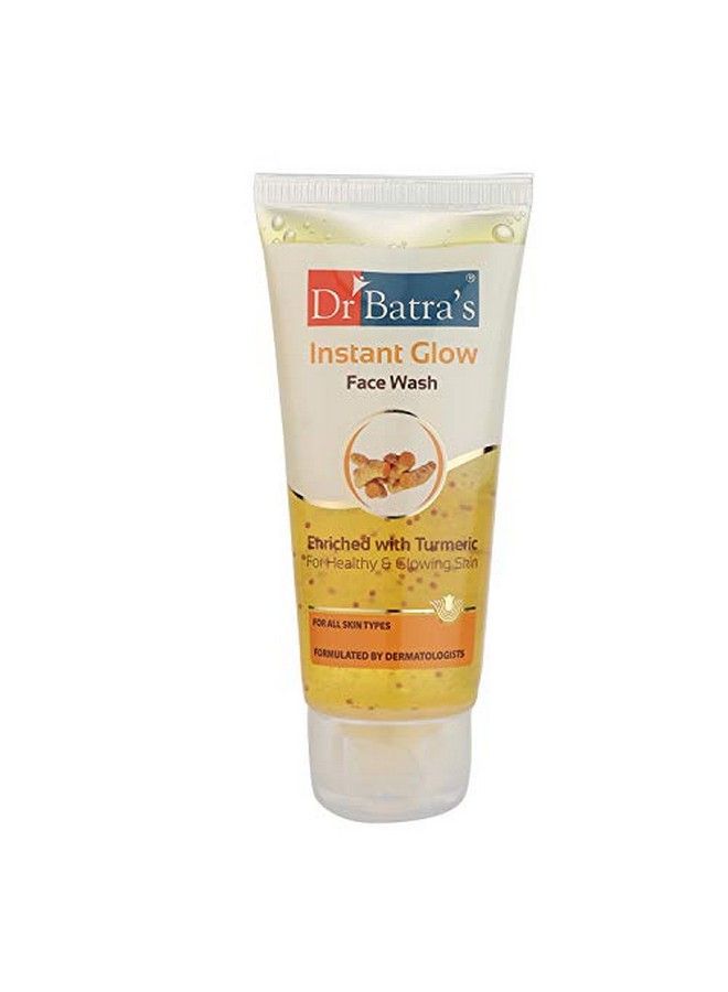 Instant Glow Face Wash Enriched With Turmeric For Healthy & Glowing Skin 50 Gm (Pack Of 4)