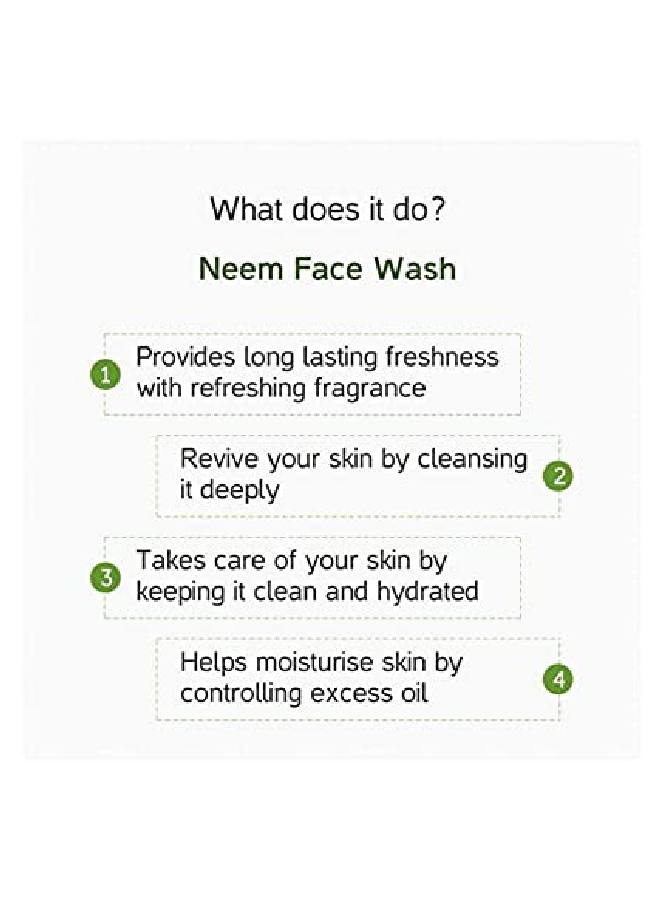 Neem Face wash 50ml Pack of 7