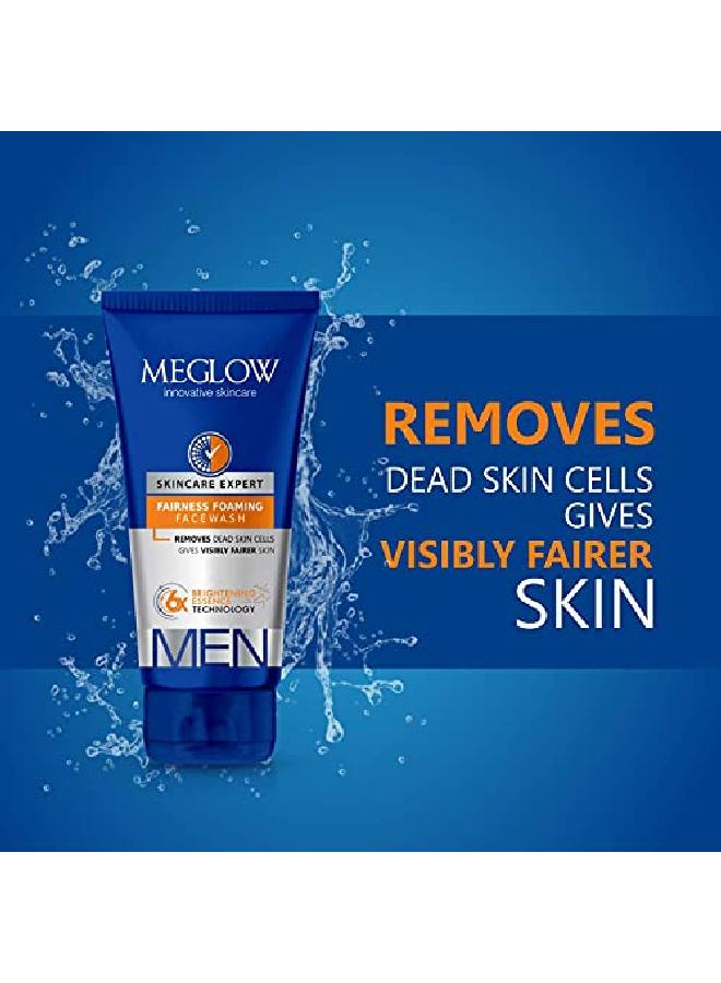 Men Instant Glow Face Wash with SPF15 Combo Pack of 3 (70g) with Brightening Essence Technology |Removes Dead Skin Cells and Make Skin Brighter |Paraben Free |Remove Excess Oil and Makes Skin Smooth