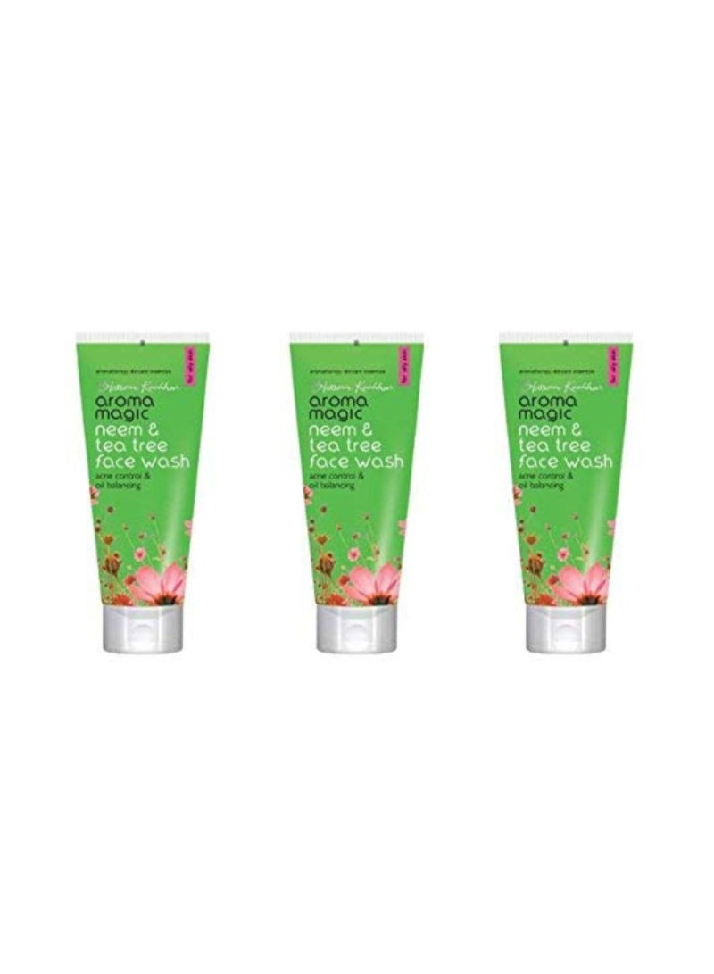 Aroma Magic Neem Tea Tree Face Wash 100X3ml