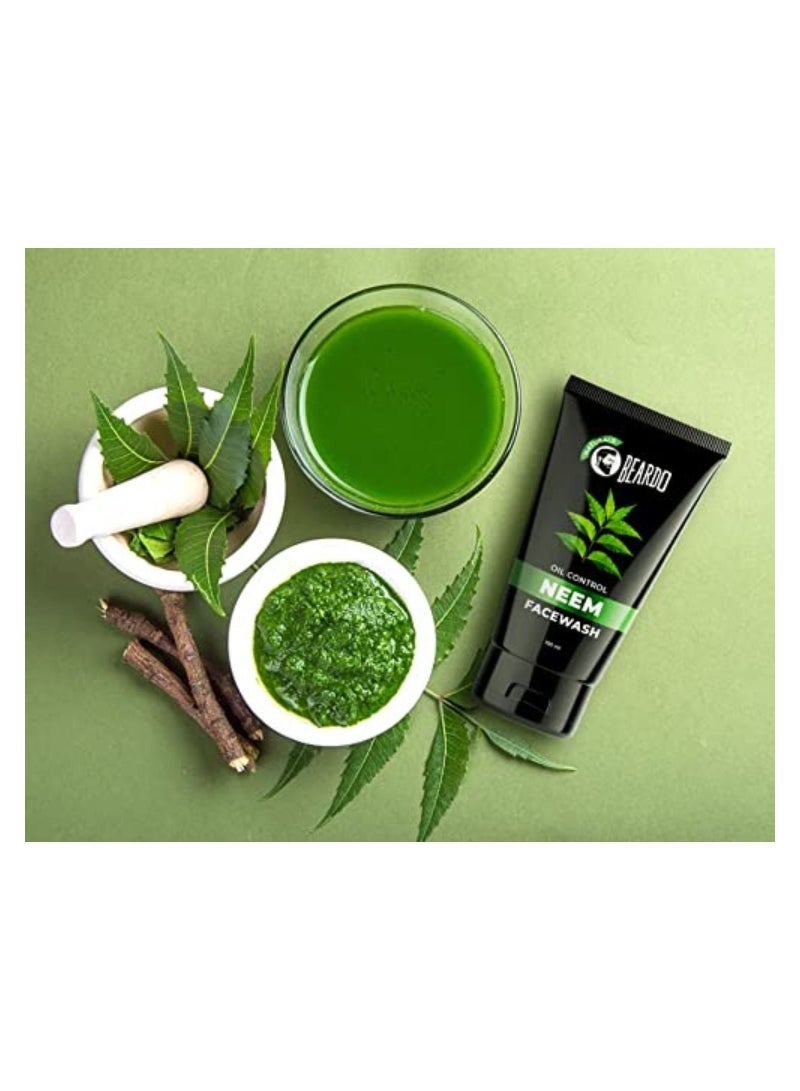 No Wash And Neem Face Wash For All Skin Type Helps Cleanses Refreshes​ And Rejuvenates The Skin Pack Of 2