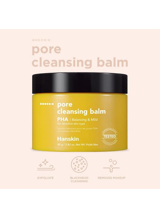 Pha Pore Cleansing Balm Gentle Blackhead Cleanser And Makeup Remover For Sensitive Skin [Pha/282 Oz]