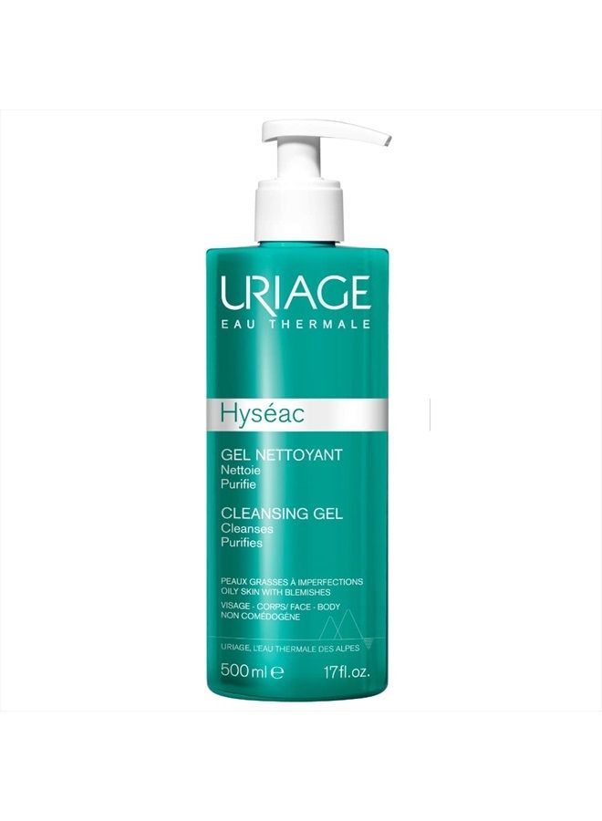 Hyseac Cleansing Gel, 17 Fl Oz