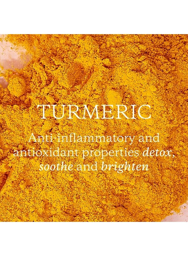 Turmeric Glow Foaming Cleanser| Cleanse & Nourish | Certified Organic | Cruelty Free | 5.07 oz