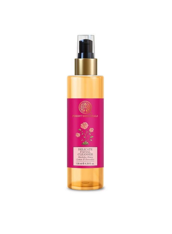 Delicate Facial Cleanser Mashobra Honey Lemon & Rose Water 130 Ml (Face Wash)