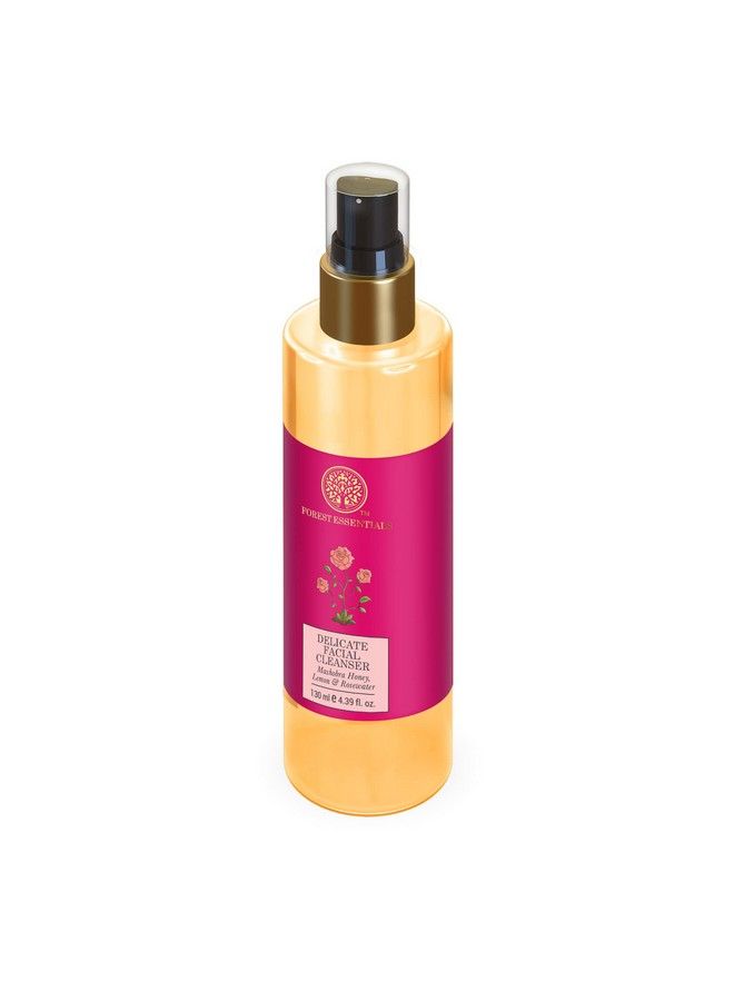 Delicate Facial Cleanser Mashobra Honey Lemon & Rose Water 130 Ml (Face Wash)