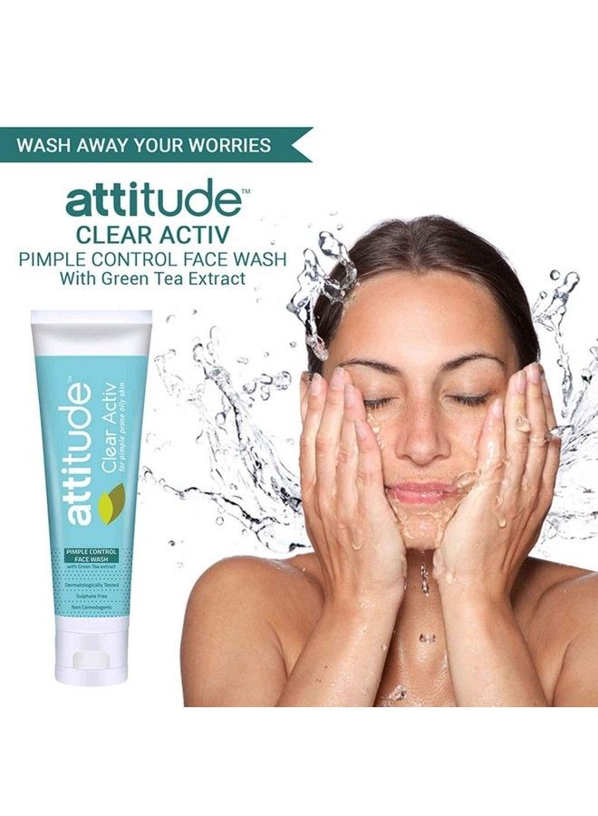 Attitude Clear Activ Pimple Control Face Wash 200 G