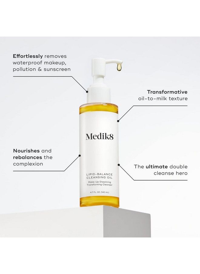 Lipidbalance Cleansing Oil Purifies And Revitalizes Your Skin Dissolves Impurities For Refreshing Feel Reveals Radiant Complexion Without Stripping Vital Moisture 4.7 Oz Cleanser