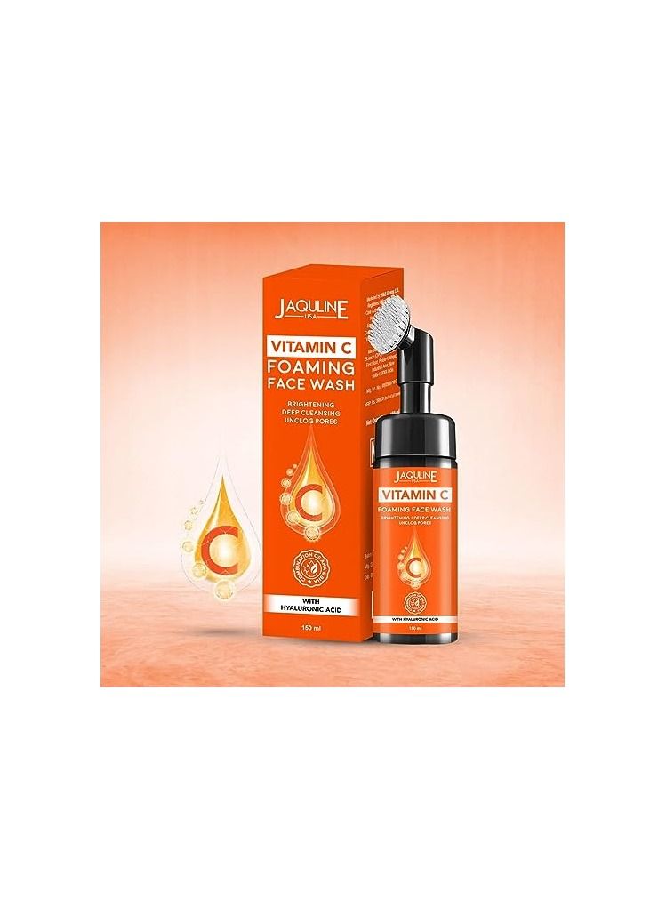 Jaquline USA Vitamin C Foaming facewash