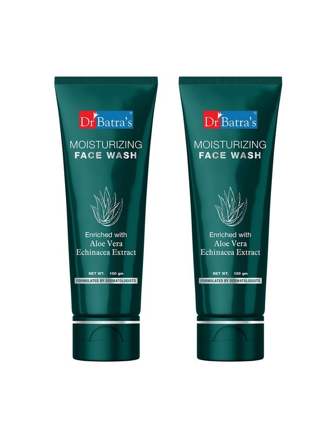 Moisturizing Face Wash Enriched With Echinacea & Aloe Vera Face Wash For Clear Skin Shield For Dry Skin Prevents From Infections 100 Gm (Pack Of 2)