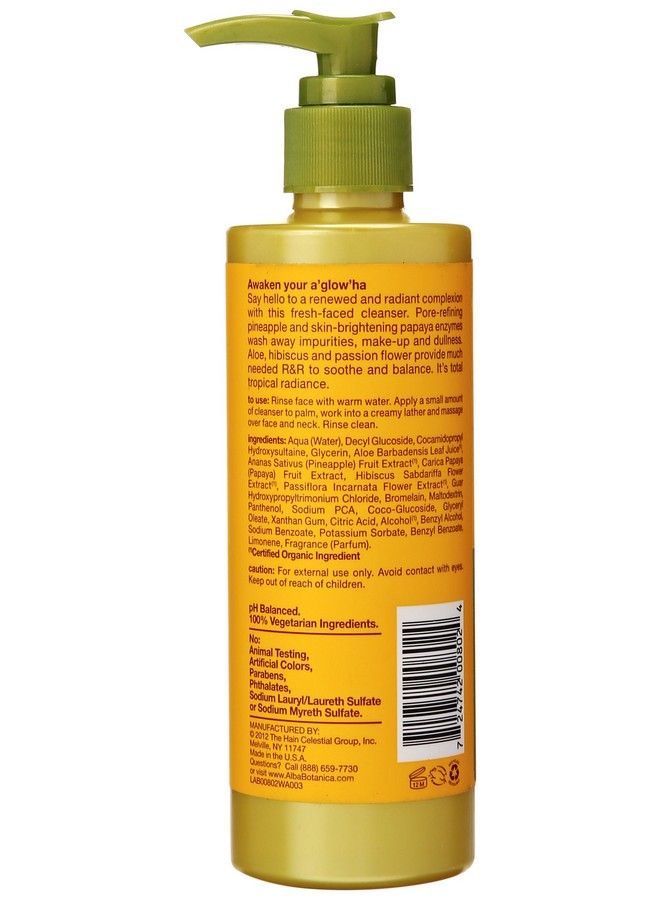 Hawaiian Enzyme Face Cleanser Pineapple 8 Oz