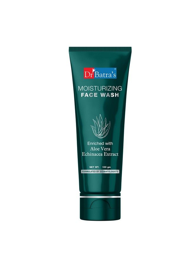 Moisturizing Face Wash Enriched With Aloe Vera & Echinacea Face Wash For Balanced Moisture Level Shield Against Dry Skin Prevents From Skin Problems 100 Gm (Pack Of 3)