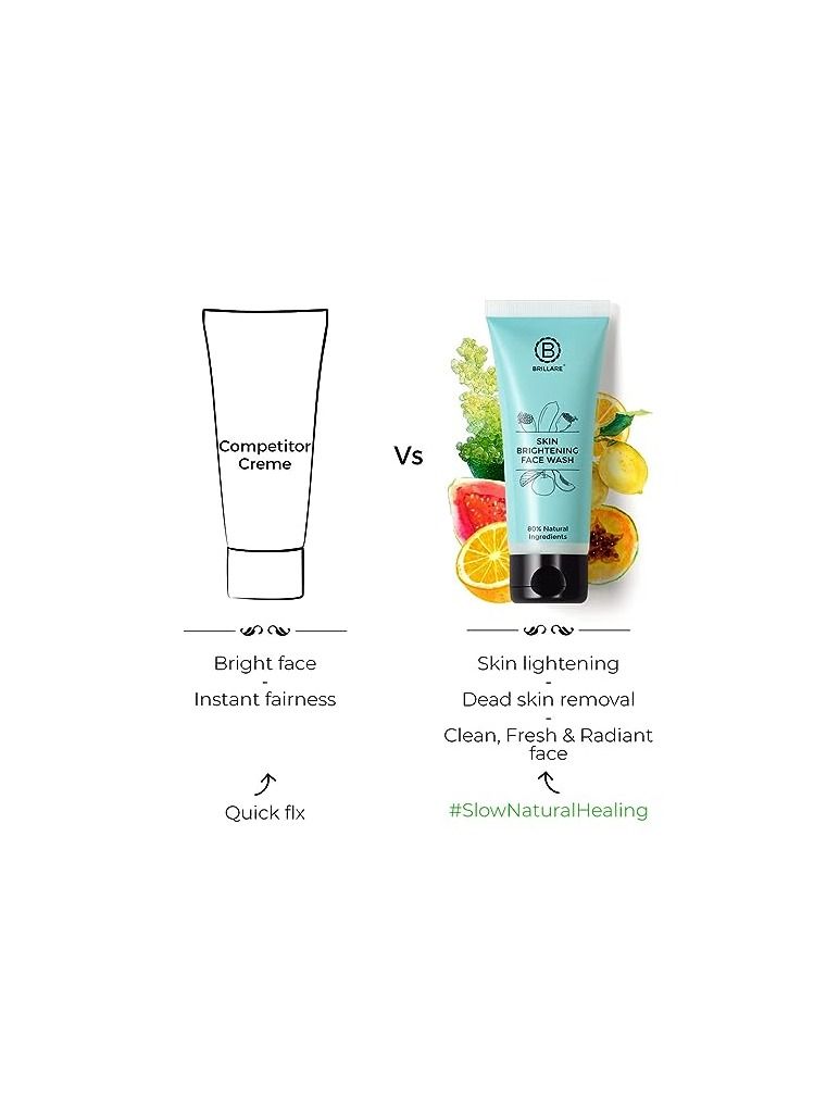 Brillare Professional Skin Brightening/Lightening Face Wash