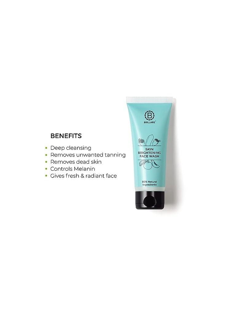 Brillare Professional Skin Brightening/Lightening Face Wash