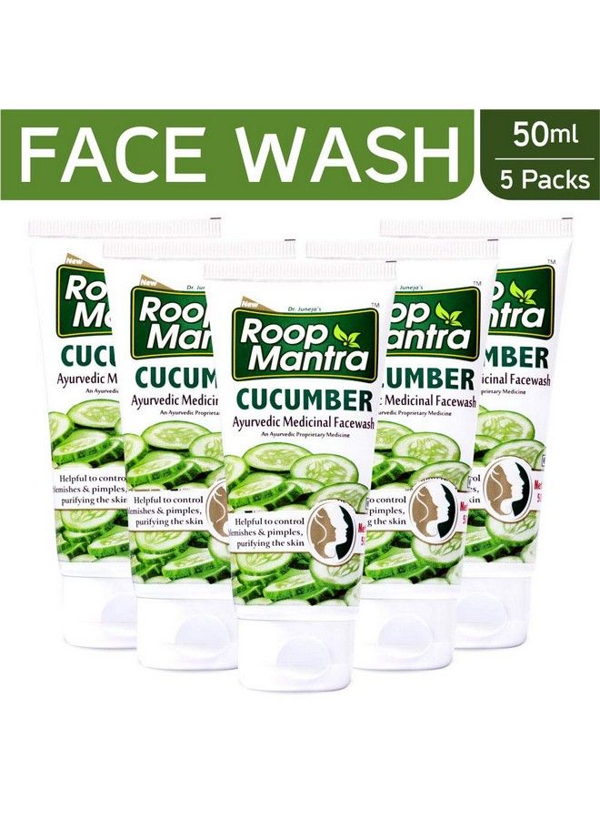 Cucumber Face Wash 50Ml Pack Of 5