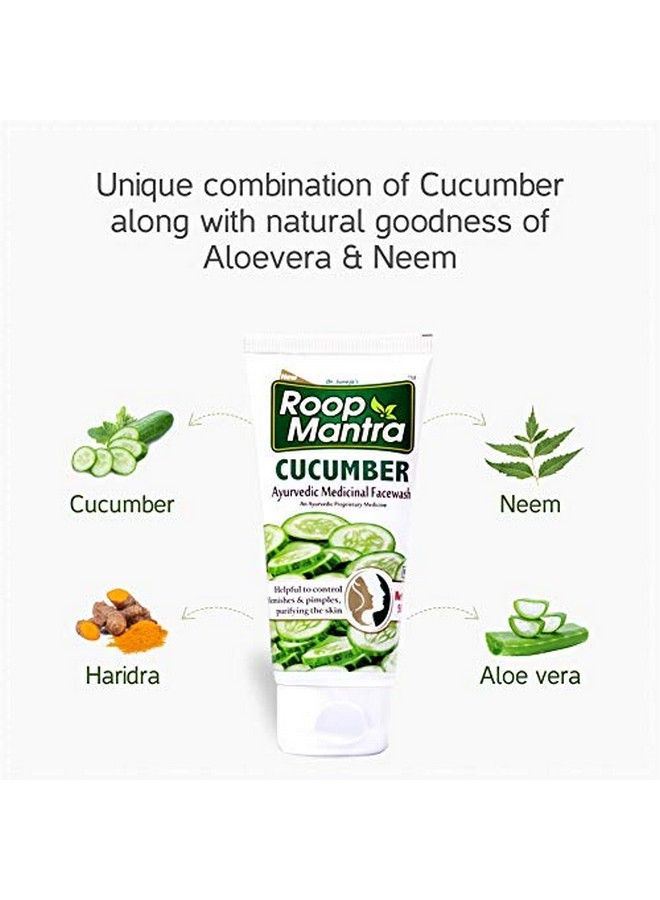 Cucumber Face Wash 50Ml Pack Of 5